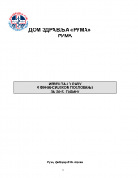 Izveštaj o radu i finansijskom poslovanju za 2015. godinu