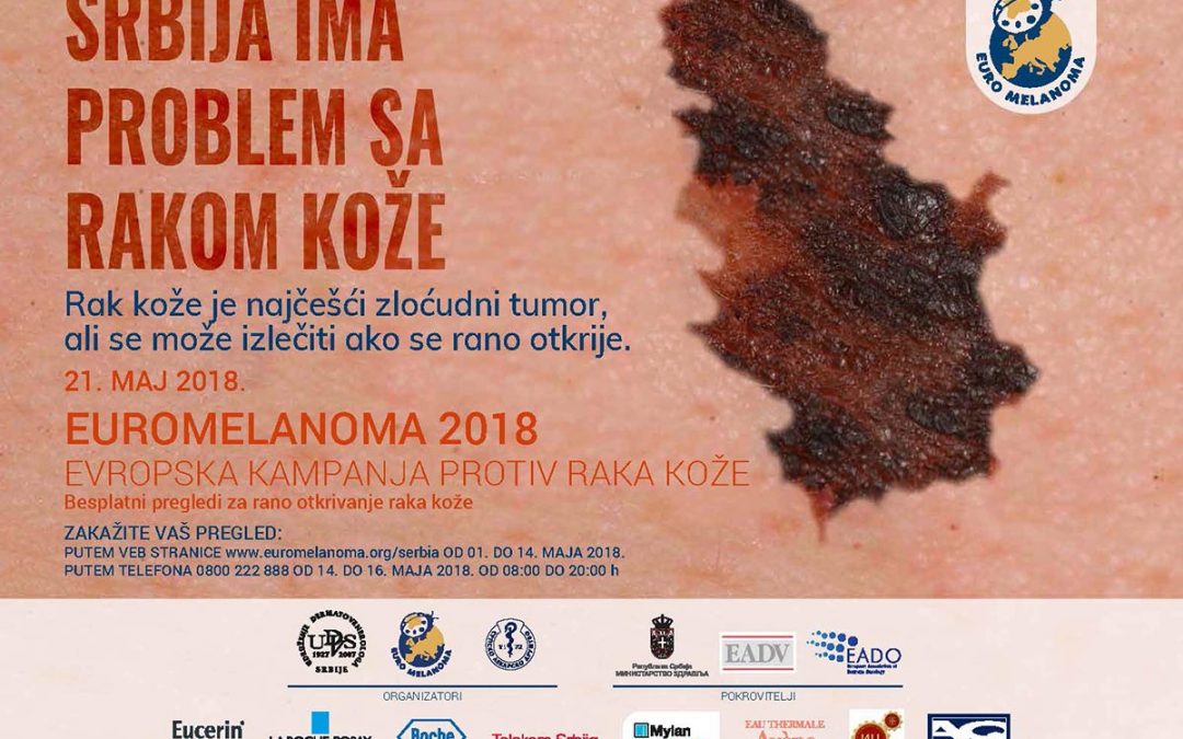 Dan borbe protiv raka kože – Euromelanom 2018.