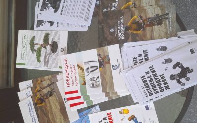 Svetski dan bez duvana – Akcija ispred Sportske hale u Rumi